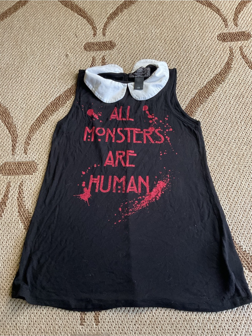 Vintage 2015 hot topic Black American horror story Top